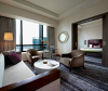 spacious hotel suite 